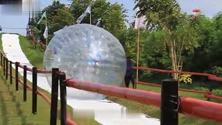 Zorb Ball Giant Inflatable Human Hamster Ball Zorbs Sphering  Zorbballscom [upl. by Marder]