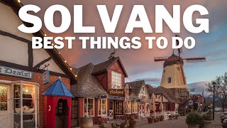 Best Things to Do In One Day in Solvang California  Itinerary [upl. by Hershell]