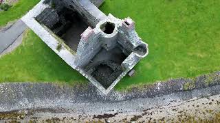 Lochranza Castle 4k drone [upl. by Icat]