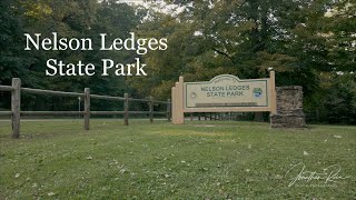 Nelson Ledges State Park 4K [upl. by Nasus]