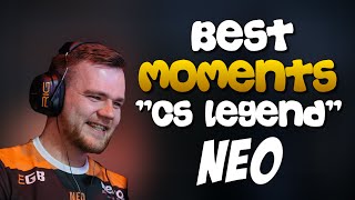 CSGO  NEO Best Moments quotCS LEGENDquot [upl. by Nnylrefinnej701]