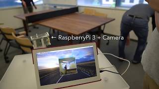 Demo Offline Object Detection on Raspberry Pi 3 [upl. by Ydnem]