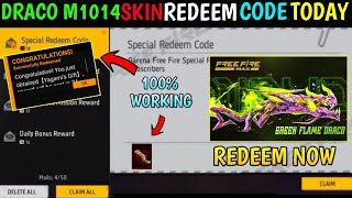 FREE FIRE REDEEM CODE TODAY 26 APRIL REDEEM CODE FREE FIRE  FF REDEEM CODE TODAY 26 APRIL 👿 [upl. by Yendis]