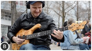 WOJTEK PILICHOWSKI  INSANE SLAP BASS SOLO [upl. by Wyly]