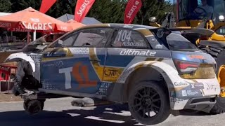 FIA WRX Montalegre 2024  CARNAGE amp Action WOLRD RALLY CROSS  Highlights [upl. by Nezah]