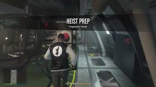 GTA V ONLINE  HEIST PREP FINGERPRINT CLONER 01 [upl. by Adikam]