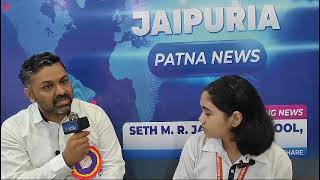 Jaipuria Patna Annual Science Exhibition Judge interview by Samriddhi Pathak [upl. by Aizek798]