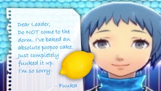 Fuuka completely Fuuked up the cake 😔 🍋  Persona 3 Reload [upl. by Storfer]