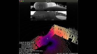 Visualizer of ROS BAGs with Ouster lidar raw sensor data Newer College Dataset 2021 [upl. by Nettle]