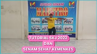 Tutorial SKJ 2022 dan Senam sehat bugar Kemenkes [upl. by Ahsilaf]