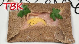 Galette de Bretagne Buckwheat Crepe Recipe  Titlis Busy Kitchen [upl. by Galitea]