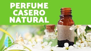 Cómo hacer PERFUME NATURAL CASERO  Elaboración de PERFUMES NATURALES [upl. by Carbo]