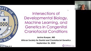 DENTAL WEBINAR Intersections of Machine Learning and Genetics in Congenital Craniofacial Conditions [upl. by Cottle452]