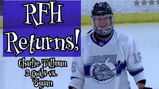 Rumson Fair Haven 7 Manasquan 1  HS Hockey  Charlie Tallman 2 goals [upl. by Wendi709]