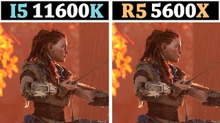 Ryzen 5 5600X vs Intel I5 11600K  4K Ultrawide 1440P 1080P [upl. by Mohl990]