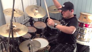 Rosanna  drum cover short sample [upl. by Bridges719]