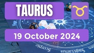 Taurus horoscope  Taurus Horoscope for Today 19 October 2024 [upl. by Darius]