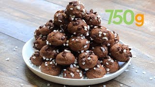 Recette des chouquettes tout chocolat  750g [upl. by Marala]