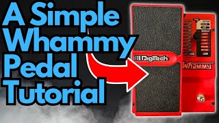 How to Use the DigiTech Whammy Pedal [upl. by Nohtiek]