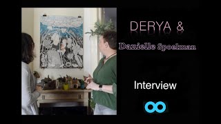 Kunst Interview met beeldend kunstenaar Danielle Spoelman kunst kunstenaar tekenen [upl. by Teage264]