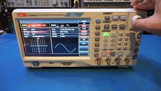 UNIT UTG4082A 16 Bits 80 MHz Arbitrary Waveform Generator Unboxing [upl. by Atinid744]