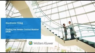 CCH® Axcess™ ProSystem fx®  EFiling  Finding Your Vendor Control Number VCN [upl. by Aveline387]