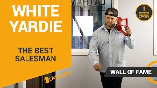 WHITE YARDIE JOINS LATHAMS SECURITY DOORS THE BEST SALESMAN [upl. by Orpah]