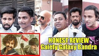 Thugs Of Hindostan HONEST REVIEW  Gaiety Galaxy Bandra  Aamir Khan Amitabh Bachchan [upl. by Aicatsan160]