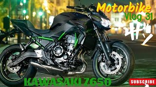 kawasaki Z650 2024 Moto vlog  New ride experience [upl. by Andres856]