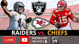 Raiders vs Chiefs Live Streaming Scoreboard Free PlayByPlay Highlights Stats  NFL Week 14 [upl. by Enitsua]