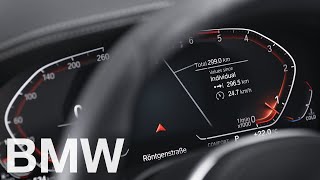 Where to find the odometer in Operating System 7 – BMW HowTo [upl. by Catlee556]