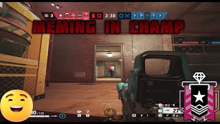 Rainbow Six Siege Meming in Ranked [upl. by Edea341]