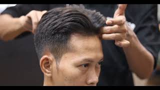 PROFESIONAL BARBER HAIRCUTA cinematic Barbershop Commercial [upl. by Odraccir998]