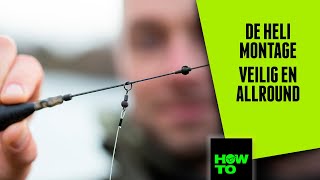 Karpervissen  Het meest VEILIGE en ALLROUND loodsysteem  De HELI montage  Korda Benelux How To [upl. by Fiester148]