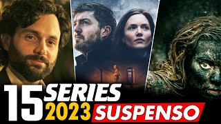 15 Mejores Series de SUSPENSO 2023 Thriller [upl. by Elazaro]