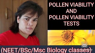 POLLEN VIABILITY AND POLLEN VIABILITY TESTS [upl. by Acinimod]