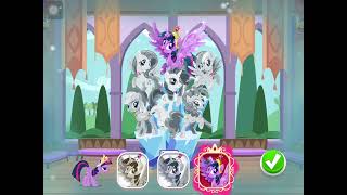 Princess Twilight Sparkles Magic Horn Switch and Selected the Items MLP Color By Magic [upl. by Ramoh]