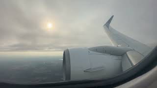 Ryanair Boeing 737800 take off Dublin AirportEIDW and land Gatwick Airport LGW Sunrise [upl. by Hendrik]