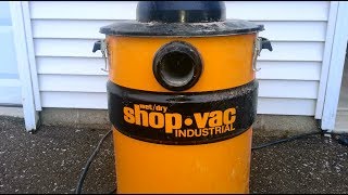 How To Professionally Clean A Shop Vac For Better Suction And Power [upl. by Dijam]