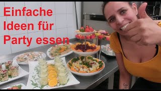 Einfache Ideen für Party essen [upl. by Llenej]