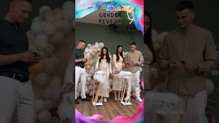 Wow 🤩 Double Gender Reveal ❤️💙 genderreveal babyshower [upl. by Buyers]