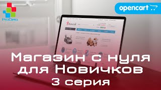 Интернет магазин на OpenCart 2x3x для новичков 2020  Выбор и установка шаблона 3 [upl. by Asare582]