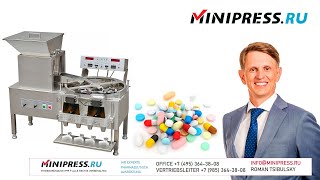 DesktopTabletten und Kapselzählmaschine YL04 Minipressru [upl. by Aveneg]