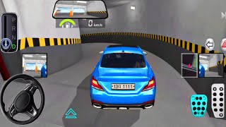 New Blue Mercedes G63 For Parking  3d driving class  ios android gameplay games gaming 6 [upl. by Gnahk]