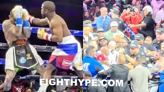 HIGHLIGHTS  FLOYD MAYWEATHER HUMILIATES JOHN GOTTI III amp BRAWL ERUPTS • MAYWEATHER VS GOTTI III [upl. by Dinah]