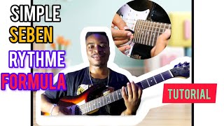 simple seben rythme formula joel guitar tutorial [upl. by Perusse47]