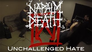 NAPALM DEATH  UNCHALLENGED HATE WOUNDVAC cover ft Nick from SaintBreaker [upl. by Ruffin]