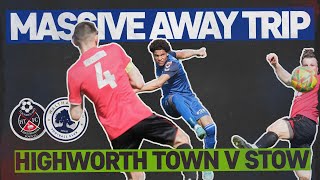 MASSIVE AWAY TRIP  Highworth Town v Walthamstow Highlights [upl. by Dorsman]