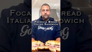 Focaccia Bread Italian Sandwich Full Video in Channel focacciabread italiansandwich focaccia [upl. by Tobye626]