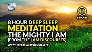 Deep Sleep Meditation The Mighty I AM The I Am Discourses 432hz 528hz 639hz 963hz [upl. by Salema153]